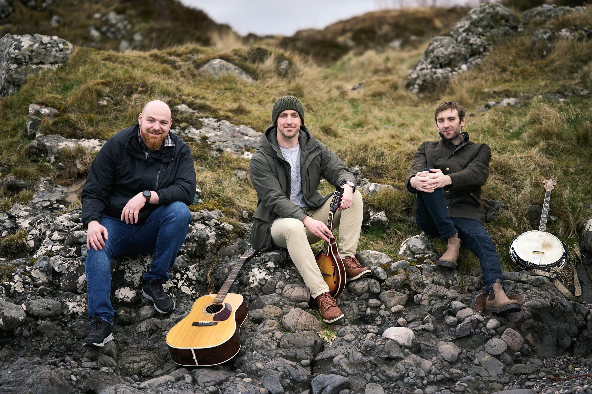 Nicolson Ceilidh Band (from left to right) - James, Ruairidh & Liam